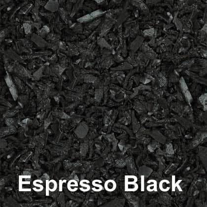 Playground Color Espresso Black Rubber Mulch For Sale From KORKAT