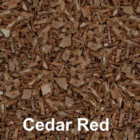 Playground Color Cedar Red Rubber Mulch For Sale From KORKAT