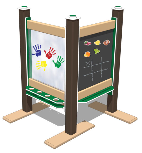 2′ Wide Paint & Magnetic Chalkboard / Dry Erase Combo - Image 6