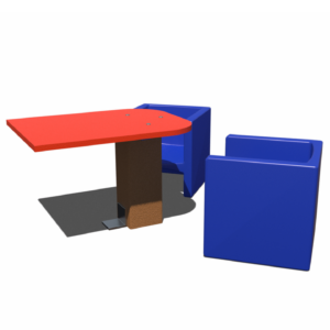 Tot Table and Chairs - Playhouse Add-On