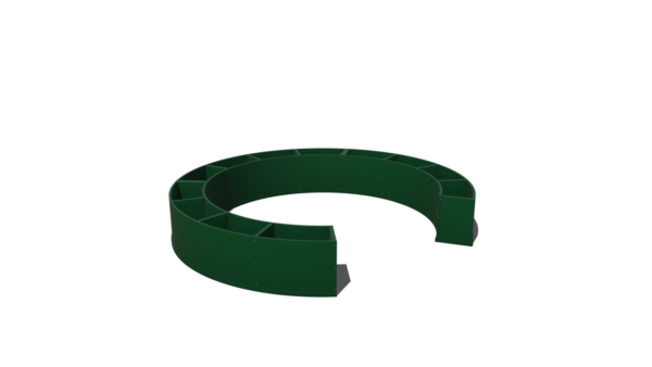 Quarter Circle Planter 49665