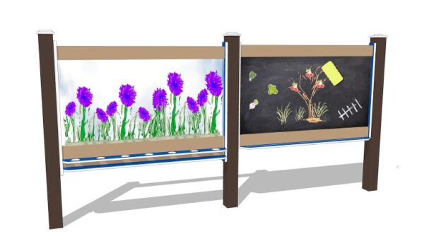 4′ Wide Paint & Magnetic Chalkboard Combo - Image 3