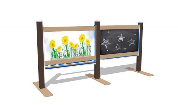 4′ Wide Paint & Magnetic Chalkboard Combo - Image 4