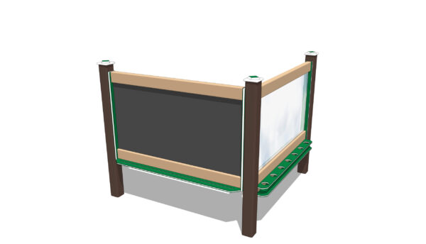 4′ Wide Paint & Magnetic Chalkboard / Dry Erase Combo - Image 4