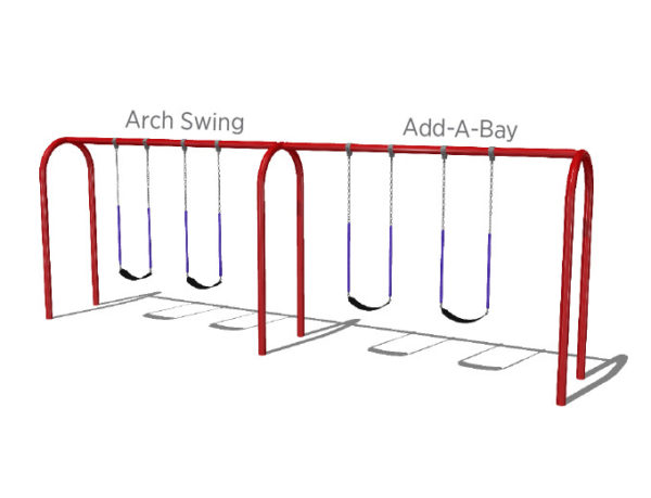 ADD-A-BAY Arch Swing Frame 5" EFR0120XX