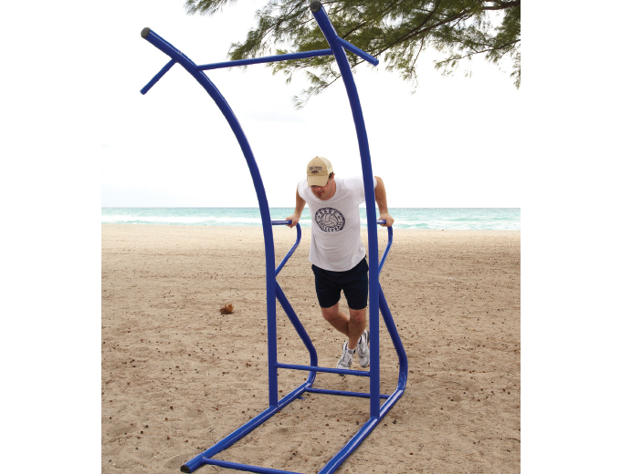 Outdoor Pull Up and Dip Station Park Fitness Equipment