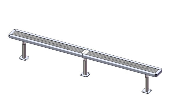 Regal Bench without Back Surface Mount - Image 6