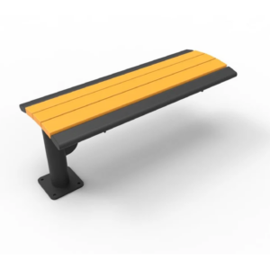 Arches Recycled Cantilever Bench without Back