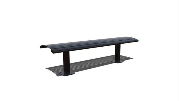 Arches Steel Bench without Back