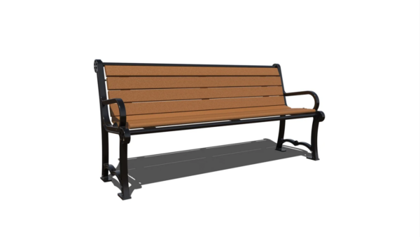 Cascades Bench with Back