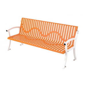 Classic Casino Bench with Back