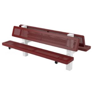 Innovated Double 4-4 Bench with Back