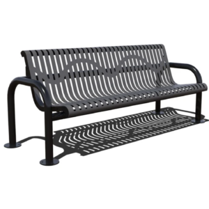 Modern Classic Bench with Back