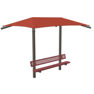 Shaded Bench