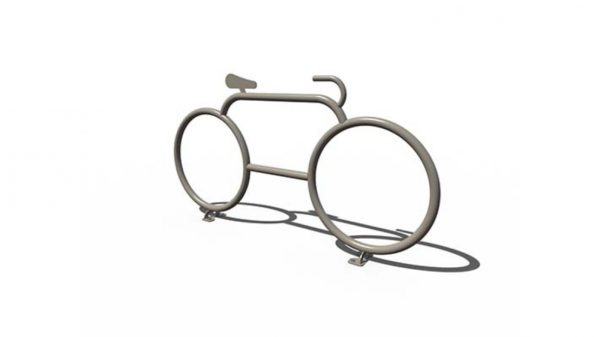 Cyclist Bike Rack