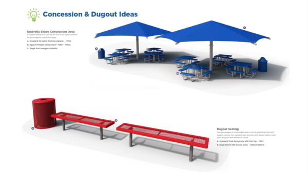 Regal Bench without Back and Deluxe Seats - Image 3