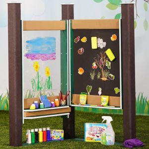 2′ Wide Paint Panel & Magnetic Chalkboard Combo