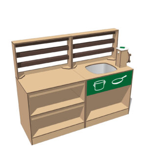 Mud Kitchen Set - Faucet & Sink