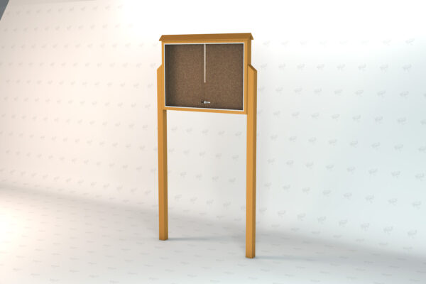 Large Message Center-1 Side, 2 Post