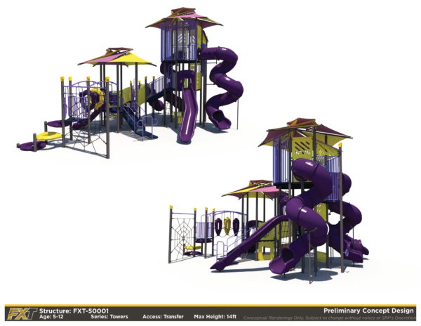 FXT-50001 - 14ft Hex Tower - Image 5