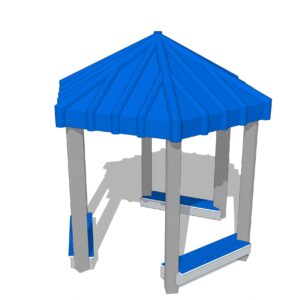 Gazebo with Hex Roof