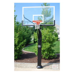 Pro Jam Adjustable Basketball Hoop with Glass Board