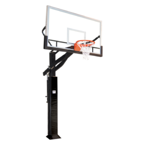 All Pro Jam Adjustable Basketball Hoop with Glass Board