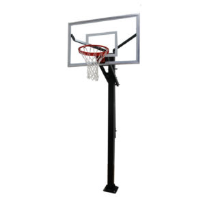 Varsity Jam Adjustable Basketball Hoop with Glass Board