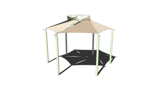 Hexagon Pinwheel Sail