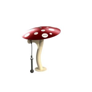 Large Red Mushroom