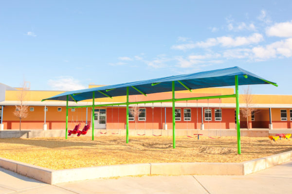 4-Bay Swing with Shade - Image 2