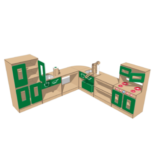 Mud Kitchen Set – Corner
