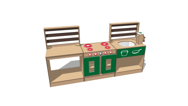 Mud Kitchen Set – Island