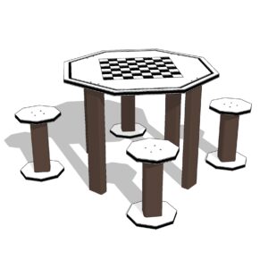 Octagon Game Table