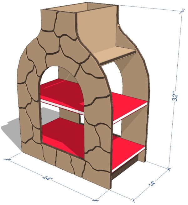 Outdoor Wood-Fired Pizza Oven - Image 2