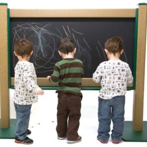 4' Single Outdoor Magnetic Chalkboard
