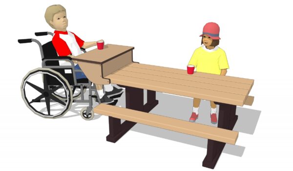 ADA Picnic Table - Image 3