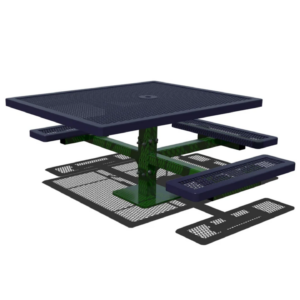 Regal Accessible Square Pedestal Table