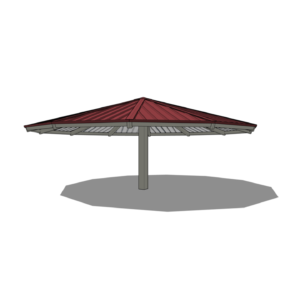 SINGLE POST DODECAGON
