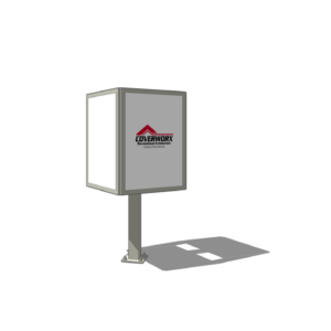 SINGLE POST KIOSK