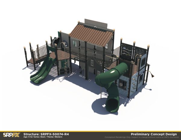 Western Town Playground SRPFX-50074 - Image 2