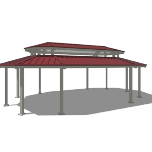 STRETCHED VENTED OCTAGON
