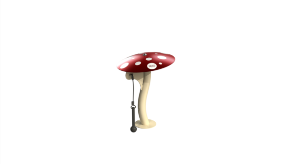 Small Red Mushroom