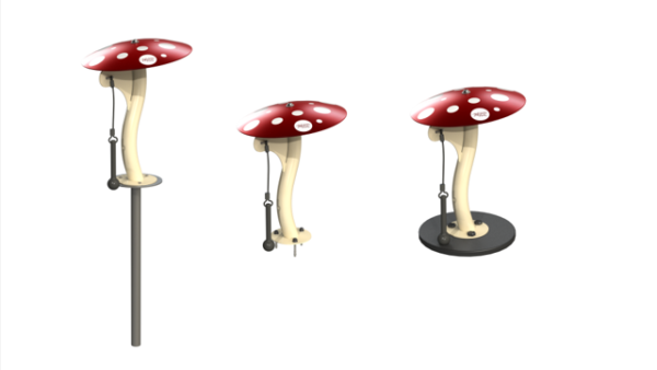 Small Red Mushroom - Image 2