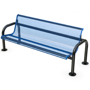 Modern Standard Bench with Back