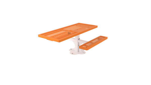 Regal Accessible Rectangular Pedestal  Table - Image 3