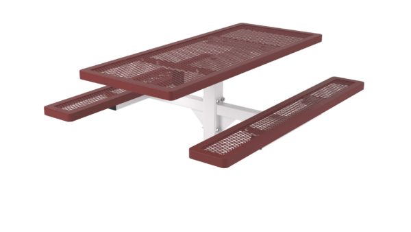 Regal Rectangular Pedestal Table - Image 2