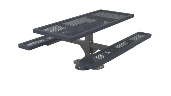 Regal Rectangular Pedestal Table - Image 3