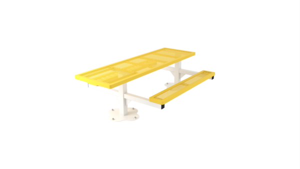 Regal Accessible Rectangular Pedestal  Table - Image 5