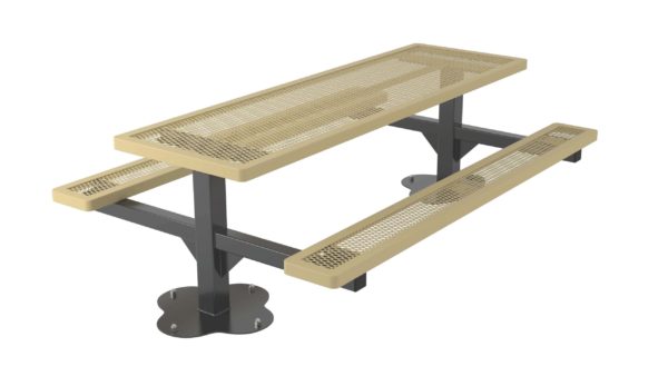 Regal Rectangular Pedestal Table - Image 5